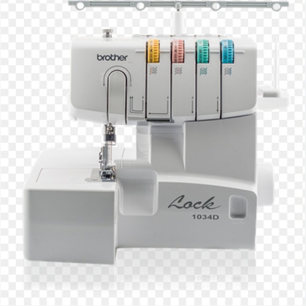 Brother Serger, 1034D, Heavy-Duty Metal Frame Overlock Sewing Machine - Picture 2 of 3